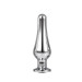 DT21824 Анальная пробка конической формы Dream Toys GLEAMING LOVE SILVER PLEASURE PLUG M