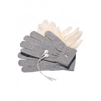 Рукавички для електростимуляції Mystim Magic Gloves сірі