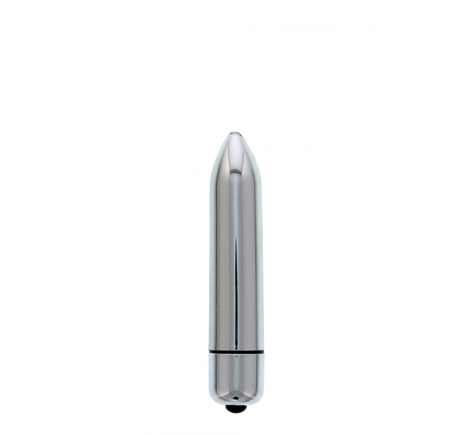 Міні вібромасажер DREAM TOYS 10-SPEED CLIMAX BULLET SILVER