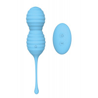 Вагинальные шарики с дистанционным пультом DREAM TOYS BEEHIVE BLUE