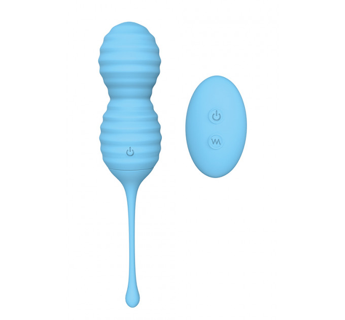 Вагінальні кульки з дистанційним пультом DREAM TOYS BEEHIVE BLUE