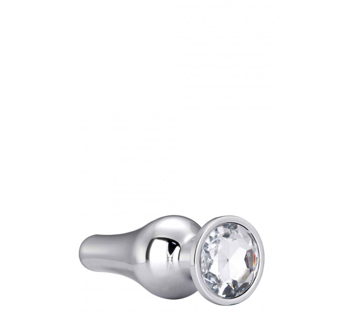 DT21824 Анальная пробка конической формы Dream Toys GLEAMING LOVE SILVER PLEASURE PLUG M