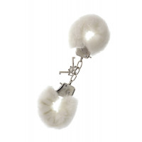 Наручники Metal Handcuff with Plush, белый