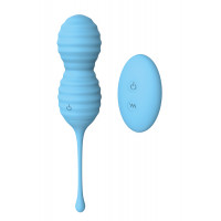 Вагинальные шарики с дистанционным пультом DREAM TOYS BEEHIVE BLUE