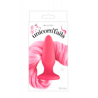 Анальная пробка с хвостом пони, Unicorn Tails, NS Novelties pink Анальная пробка с хвостом пони, Unicorn Tails, NS Novelties pink
