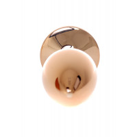 Анальна пробка з рожевою трояндочкою Plug-Jewellery Red Gold PLUG ROSE-Pink