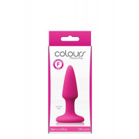 Анальная пробка COLOURS PLEASURES MINI PLUG PINK