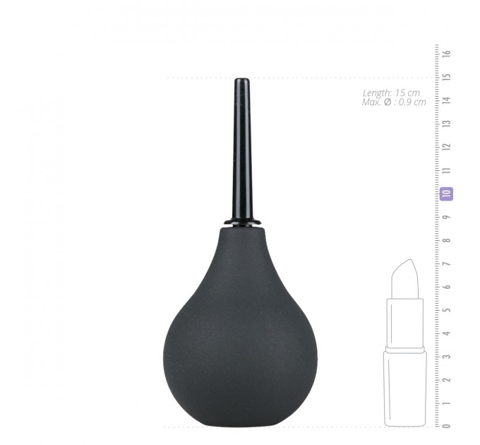 Анальный душ Easytoys Black Anal Douche medium