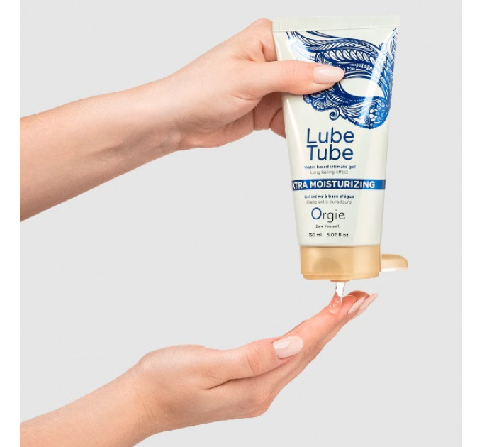 Экстра скользящая смазка на водной основе "LUBE TUBE XTRA", 150мл Orgie