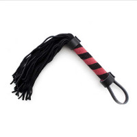 Флоггер DS Fetish Leather flogger M black Флоггер DS Fetish Leather flogger M black