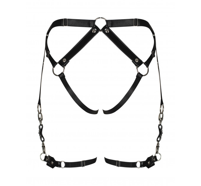Гартеры Obsessive A762 HARNESS Black S/M/L