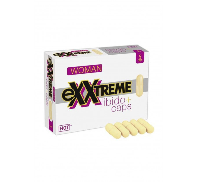 Капсулы для повышения либидо для женщин eXXtreme, (цена за 5 капсул в упаковке)