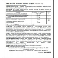 Капсулы для повышения либидо для женщин Hot eXXtreme, (цена за 5 капсул в упаковке)