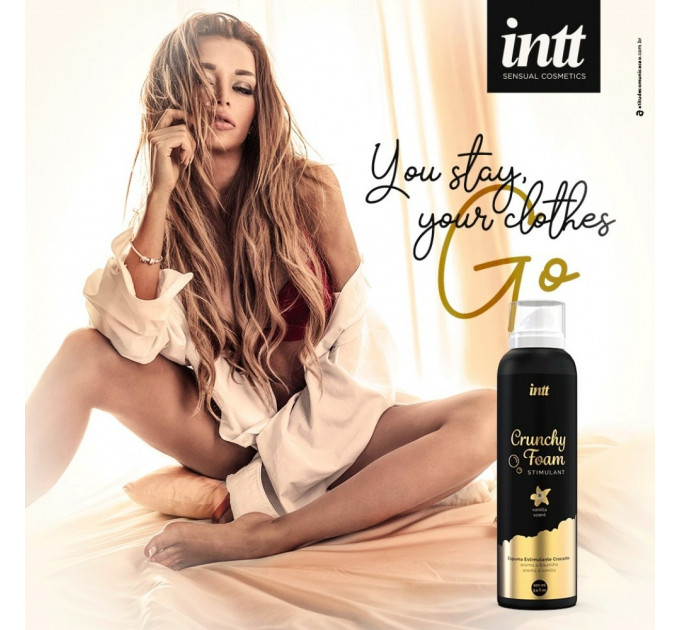 Масажна піна Intt Crunchy Foam Vanilla, 100 мл