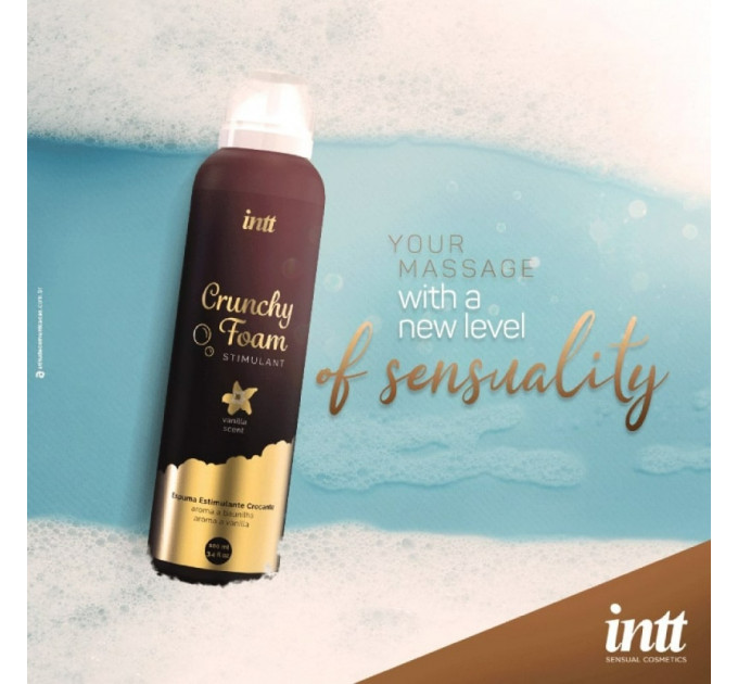 Масажна піна Intt Crunchy Foam Vanilla, 100 мл