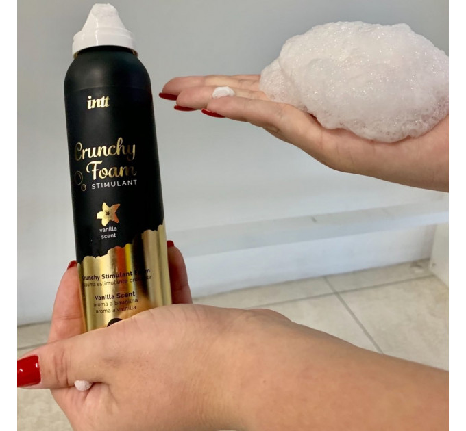 Масажна піна Intt Crunchy Foam Vanilla, 100 мл