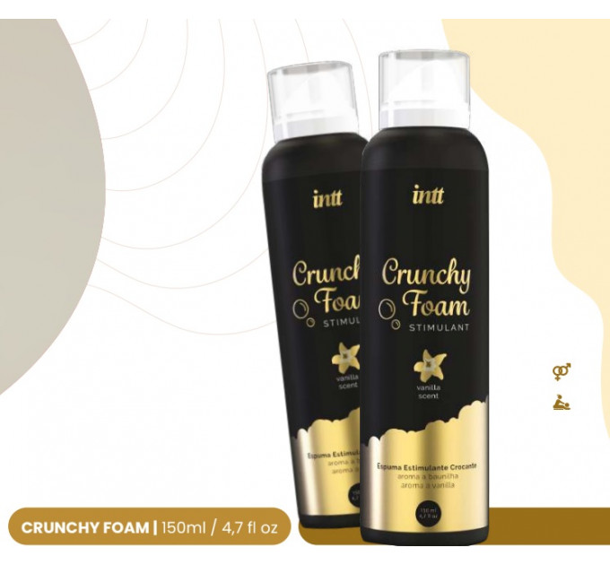 Масажна піна Intt Crunchy Foam Vanilla, 100 мл