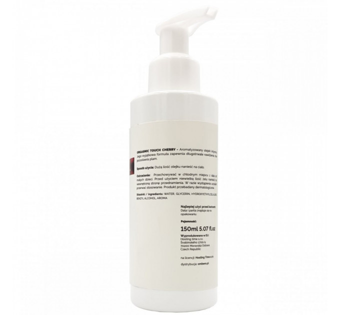 Массажное масло ORGASMIC TOUCH CHERRY 150 ML