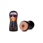 Мастурбатор анус Blush Coverboy Bad Boy у колбі, бежевий, 18.5 см