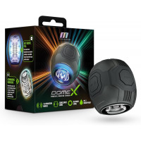 Мастурбатор з вібрацією Blush Dome X у колбі, чорний