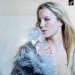 Мастурбатор вагина в колбе, киберкожа Fleshlight Ice Lady Crystal, прозрачный