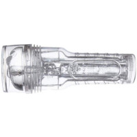Мастурбатор вагина в колбе, киберкожа Fleshlight Ice Lady Crystal, прозрачный