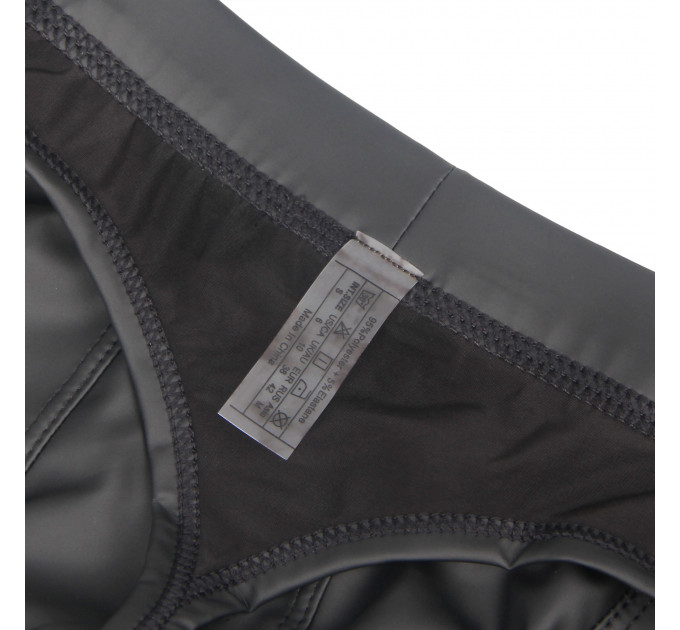 Чоловічі труси Star Night з відкритими сідницями, чорні, L