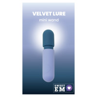 Мини-вибратор микрофон Sweet Em, 10 режимов, синий, 11.8 х 2.6 см