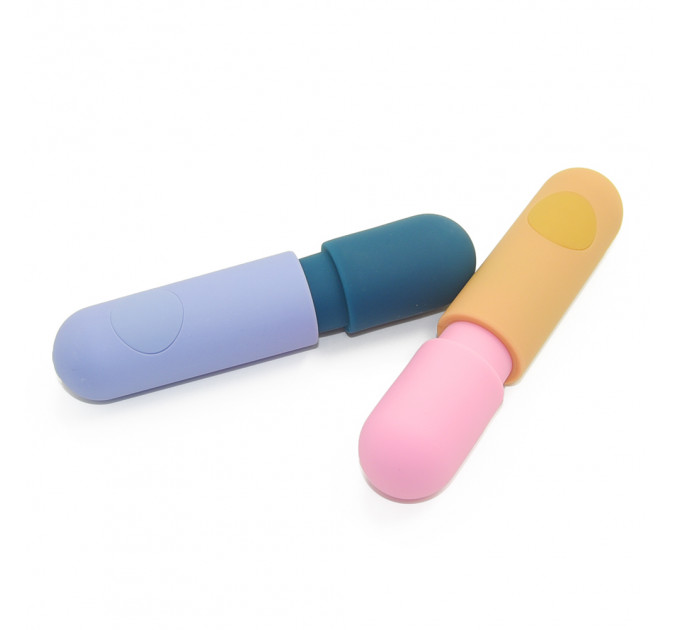 Міні-вібратор мікрофон Sweet Em, 10 режимів, синій, 11.8 х 2.6 см