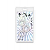 Набор эрекционных колец NS Novelties Fantasia белый, 3 шт