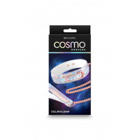 Нашийник з повідцем NS Novelties COSMO BONDAGE COLLAR & LEASH RAINBOW
