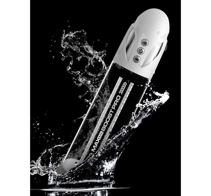 Помпа вакуммная Pipedream Pump Worx Max Boost Pro Flow белая, 30.6 см