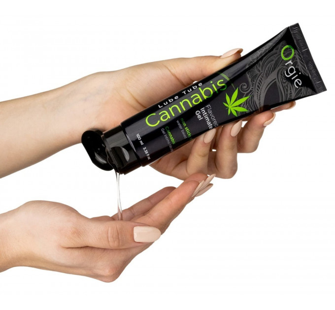 Съедобный лубрикант LUBE TUBE КАННАБИС Orgie Бразилия-Португалия