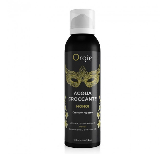 Шипучая увлажняющая пенка для массажа Acqua Crocante, Аромат: Моной из Таити, Orgie