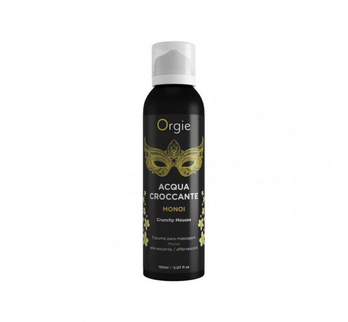Шипуча зволожуюча пінка для масажу Acqua Crocante, Аромат: Моной з Таїті, Orgie