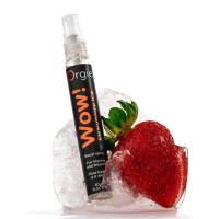 Спрей для орального сексу Orgie "WOW" Strawberry Ice з ментолом та смаком полуниці, 10 мл