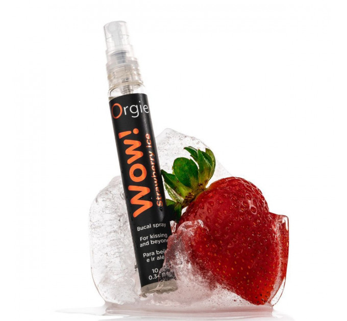 Спрей для орального секса "WOW", STRAWBERRY ICE 10мл Orgie