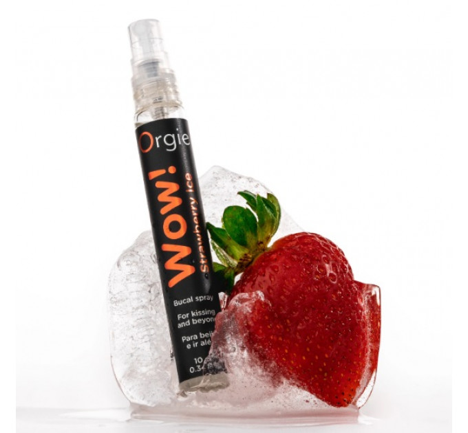 Спрей для орального секса "WOW", STRAWBERRY ICE 10мл Orgie