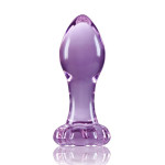 Скляна пробка NS Novelties CRYSTAL FLOWER PURPLE
