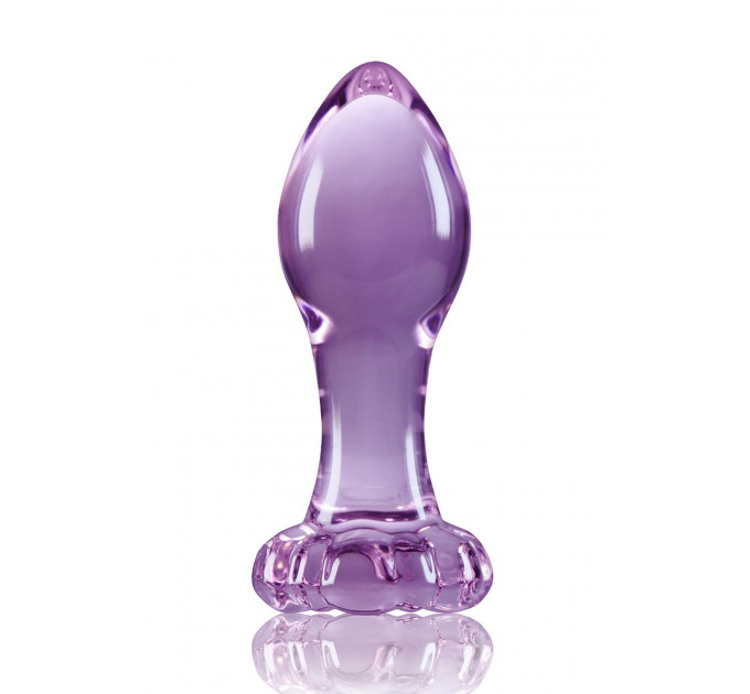 Скляна пробка NS Novelties CRYSTAL FLOWER PURPLE