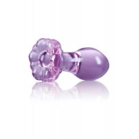 Скляна пробка NS Novelties CRYSTAL FLOWER PURPLE