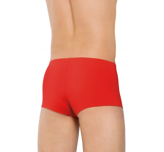 Труси-шорты с двумя декоративными молниями Soft Line Shorts 4500 красные, M