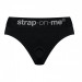 Трусики для страпону, S, Strap-On-Me кільцеве кріплення, з відритими сідницями, чорні