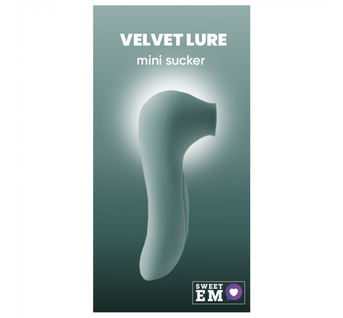 Вакуумный стимулятор клитора Sweet Em, мятный