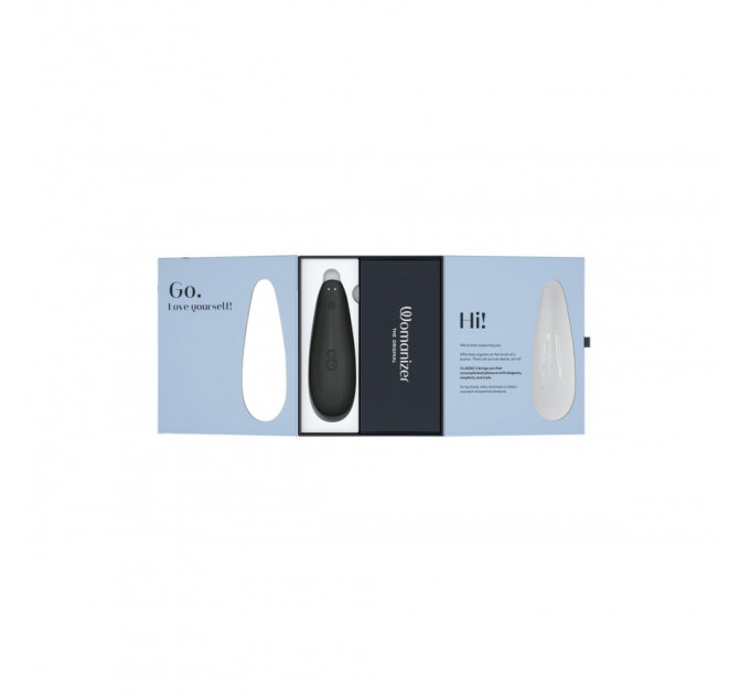 Вакуумний кліторальний стимулятор Womanizer Classic 2 Black