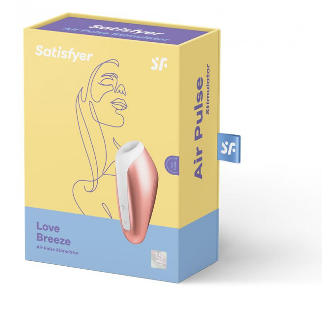 T360126 Вакуумный стимулятор SATISFYER LOVE BREEZE COPPER