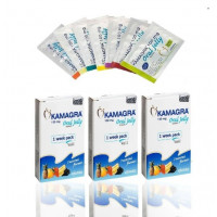 Возбудитель желе Kamagra Oral Jelly ( цена за 7 пакетиков в упаковке)