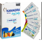 Возбудитель желе Kamagra Oral Jelly ( цена за 7 пакетиков в упаковке)