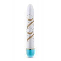 Вібратор Жіночий пальчик Blush Xoxo, біло-блакитний, 14.5 х 2.5 см