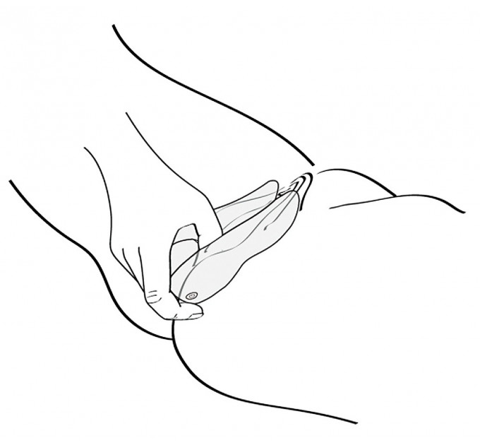 Вибратор для клитора Shunga Aiko, розовый , 10.5 см х 6.5 см